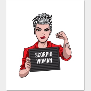 Scorpio Woman Posters and Art